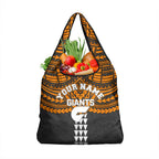 Personalized GWS Giants Grocery Bag Polynesian Tribal Pattern Heritage Football