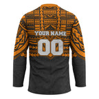 Personalized GWS Giants Hockey Jersey Polynesian Tribal Pattern Heritage Football