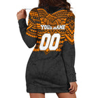Personalized GWS Giants Hoodie Dress Polynesian Tribal Pattern Heritage Football