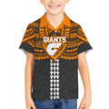 Personalized GWS Giants Kid Hawaiian Shirt Polynesian Tribal Pattern Heritage Football