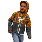 Personalized GWS Giants Kid Hoodie Polynesian Tribal Pattern Heritage Football