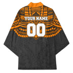 Personalized GWS Giants Kimono Polynesian Tribal Pattern Heritage Football