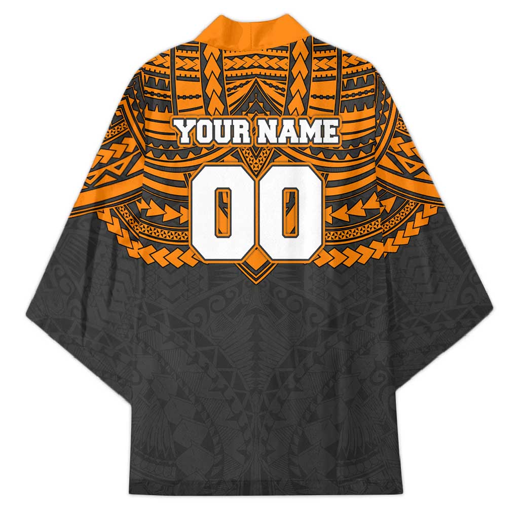 Personalized GWS Giants Kimono Polynesian Tribal Pattern Heritage Football