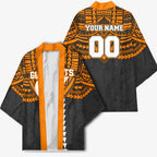 Personalized GWS Giants Kimono Polynesian Tribal Pattern Heritage Football