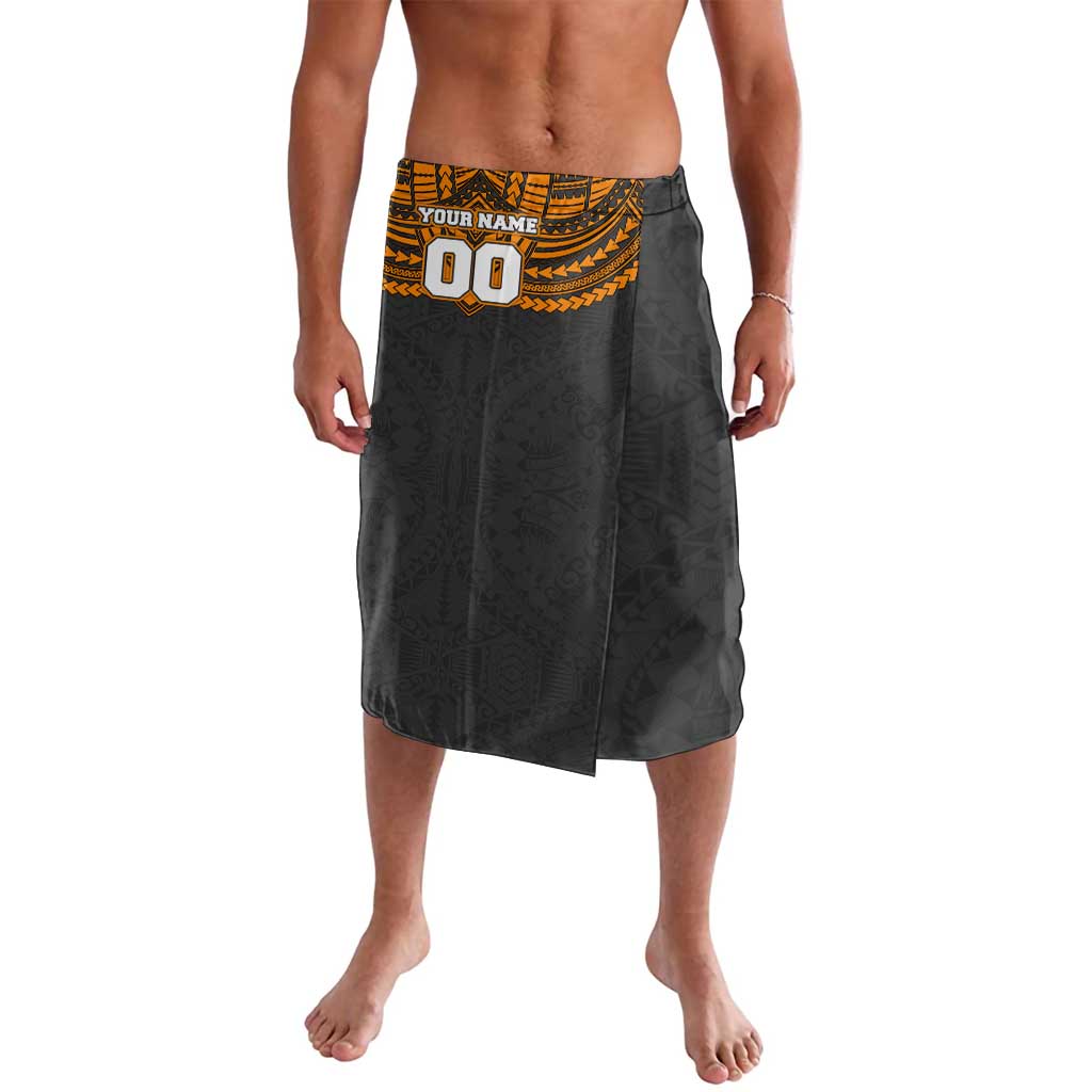 Personalized GWS Giants Lavalava Polynesian Tribal Pattern Heritage Football