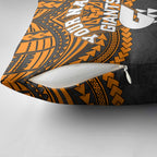Personalized GWS Giants Pillow Cover Polynesian Tribal Pattern Heritage Football