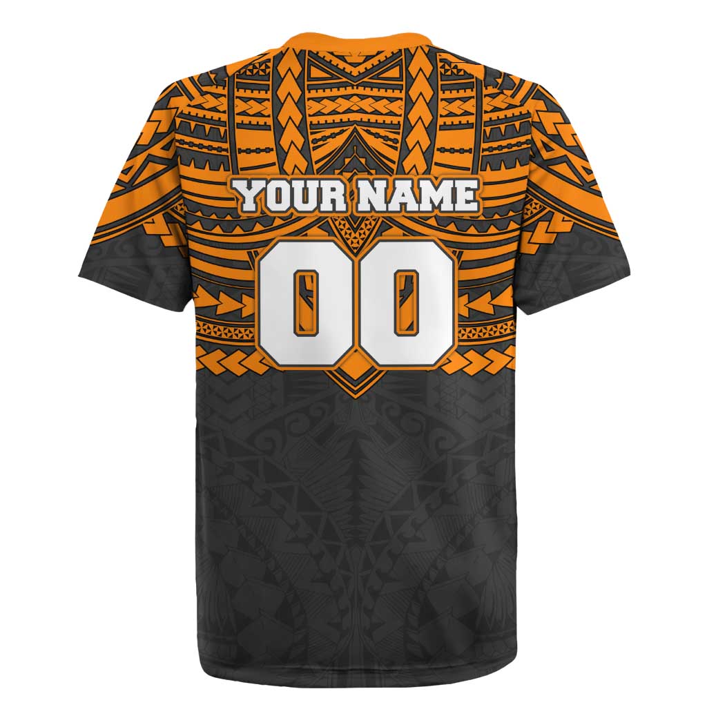 Personalized GWS Giants Rugby Jersey Polynesian Tribal Pattern Heritage Football