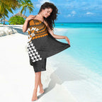 Personalized GWS Giants Sarong Polynesian Tribal Pattern Heritage Football