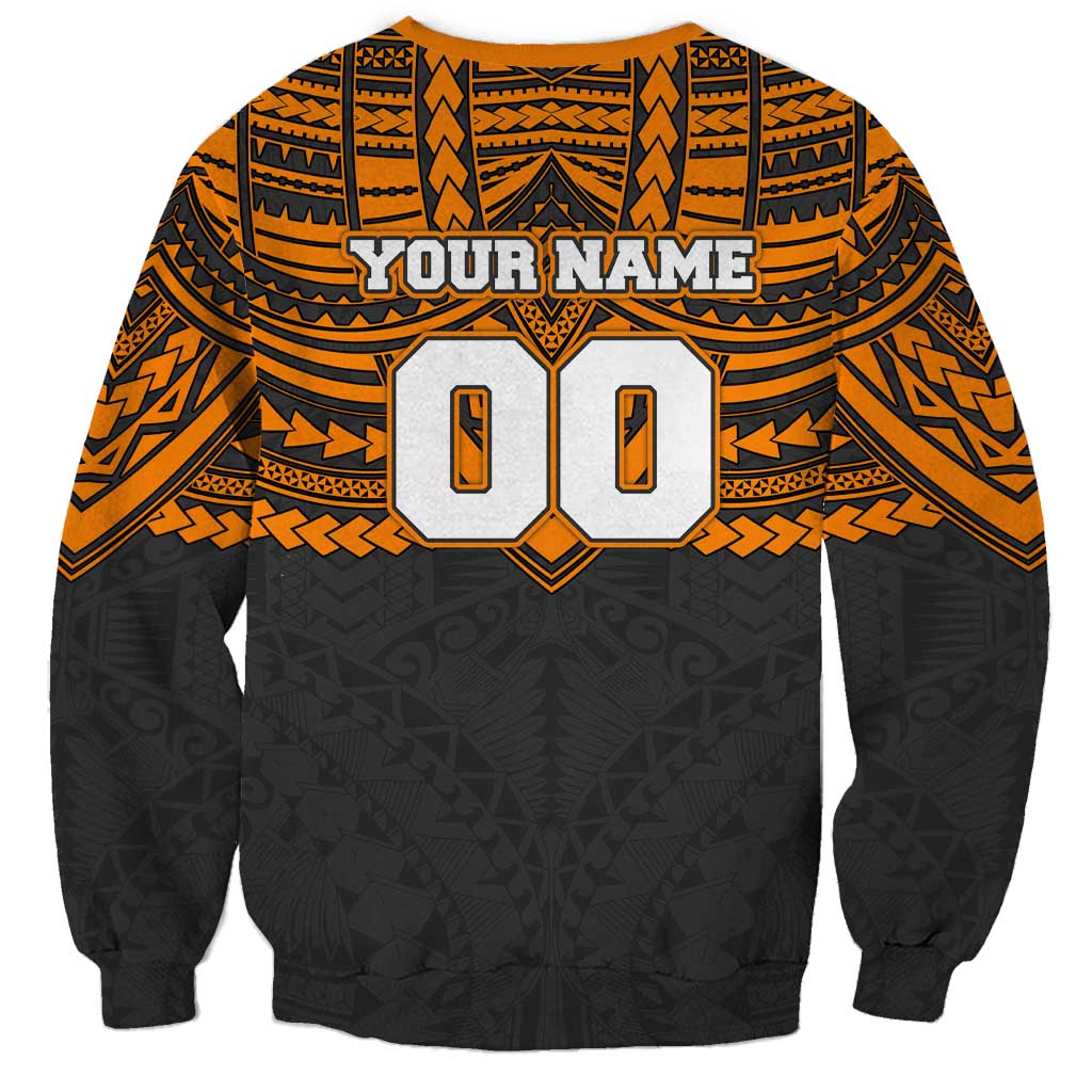 Personalized GWS Giants Sweatshirt Polynesian Tribal Pattern Heritage Football