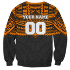 Personalized GWS Giants Sweatshirt Polynesian Tribal Pattern Heritage Football