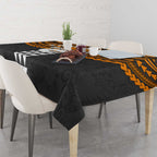 Personalized GWS Giants Tablecloth Polynesian Tribal Pattern Heritage Football