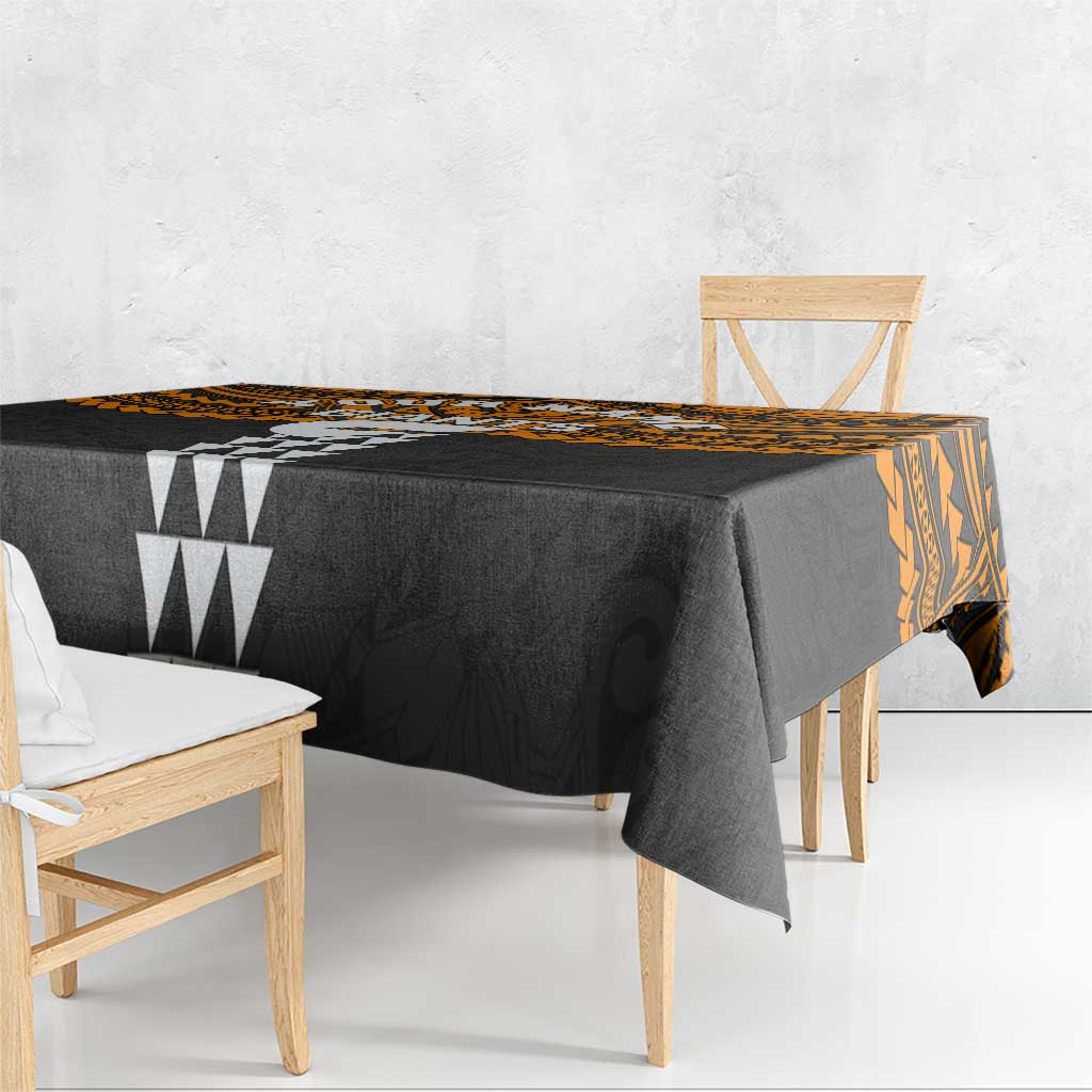 Personalized GWS Giants Tablecloth Polynesian Tribal Pattern Heritage Football