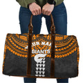 Personalized GWS Giants Travel Bag Polynesian Tribal Pattern Heritage Football