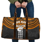 Personalized GWS Giants Travel Bag Polynesian Tribal Pattern Heritage Football