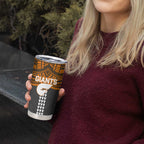 Personalized GWS Giants Tumbler Cup Polynesian Tribal Pattern Heritage Football