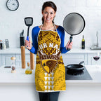 Personalized Hawthorn Hawks Apron Polynesian Tribal Pattern Heritage Football