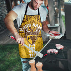 Personalized Hawthorn Hawks Apron Polynesian Tribal Pattern Heritage Football