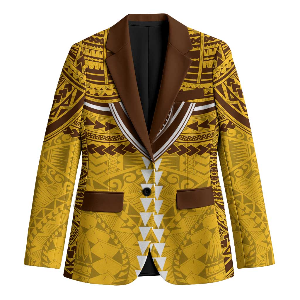 Personalized Hawthorn Hawks Blazer Polynesian Tribal Pattern Heritage Football
