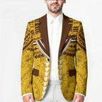 Personalized Hawthorn Hawks Blazer Polynesian Tribal Pattern Heritage Football