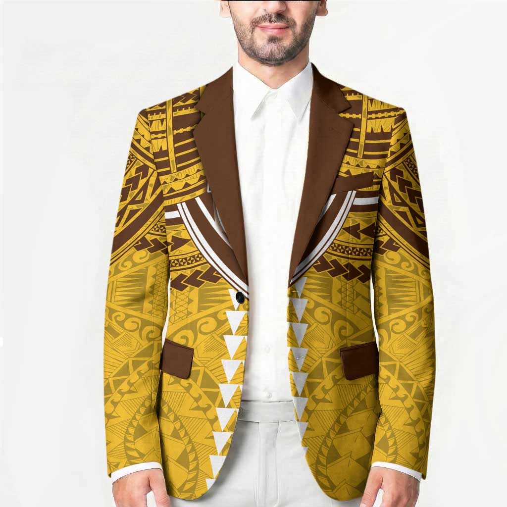 Personalized Hawthorn Hawks Blazer Polynesian Tribal Pattern Heritage Football