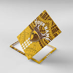 Personalized Hawthorn Hawks Canvas Wall Art Polynesian Tribal Pattern Heritage Football