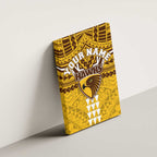 Personalized Hawthorn Hawks Canvas Wall Art Polynesian Tribal Pattern Heritage Football