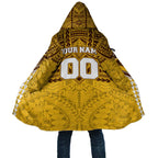 Personalized Hawthorn Hawks Cloak Polynesian Tribal Pattern Heritage Football