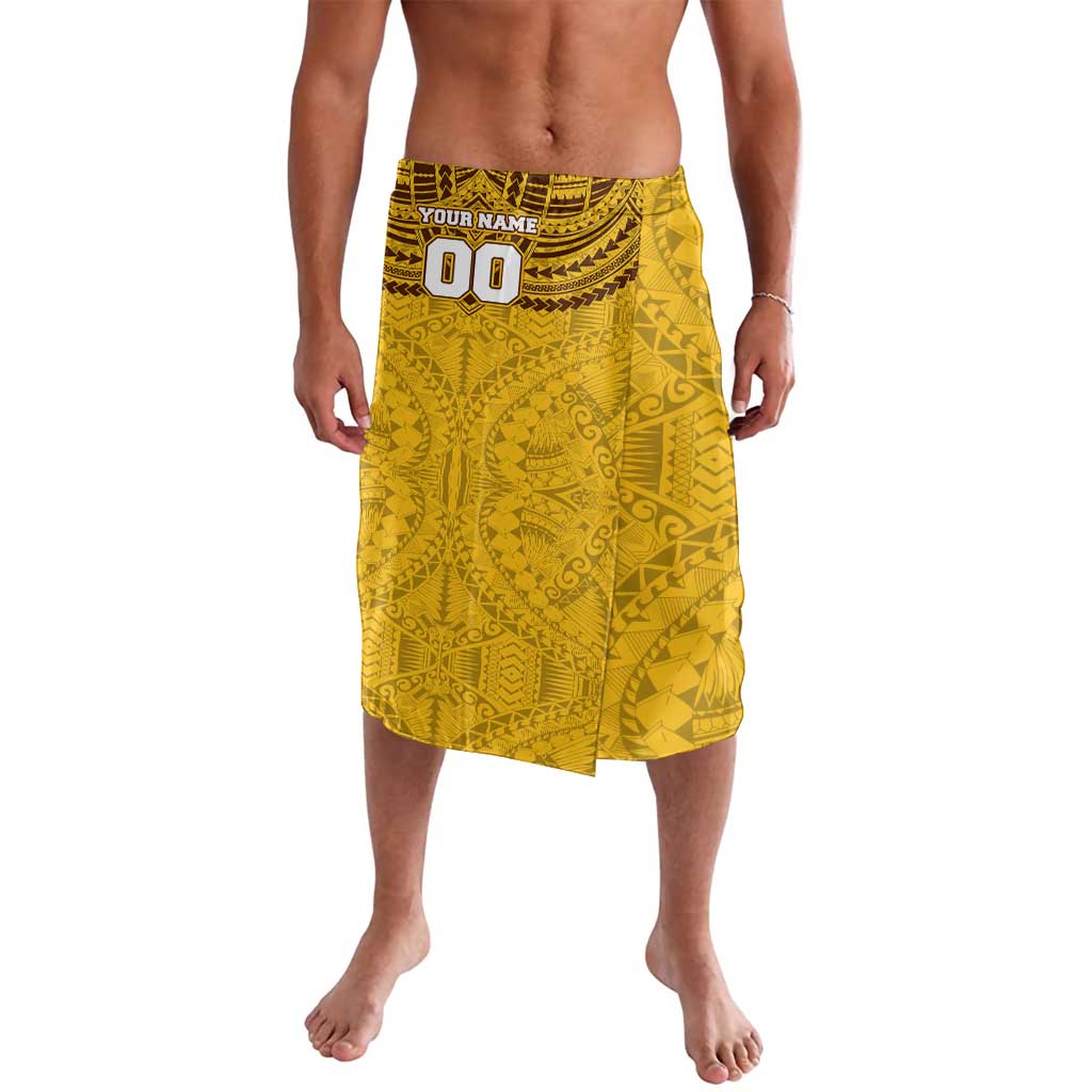 Personalized Hawthorn Hawks Lavalava Polynesian Tribal Pattern Heritage Football