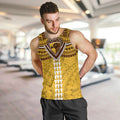 Personalized Hawthorn Hawks Men Tank Top Polynesian Tribal Pattern Heritage Football