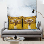Personalized Hawthorn Hawks Pillow Cover Polynesian Tribal Pattern Heritage Football