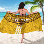 Personalized Hawthorn Hawks Sarong Polynesian Tribal Pattern Heritage Football