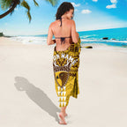 Personalized Hawthorn Hawks Sarong Polynesian Tribal Pattern Heritage Football