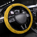 Hawthorn Hawks Steering Wheel Cover Polynesian Tribal Pattern Heritage Football
