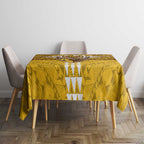 Personalized Hawthorn Hawks Tablecloth Polynesian Tribal Pattern Heritage Football