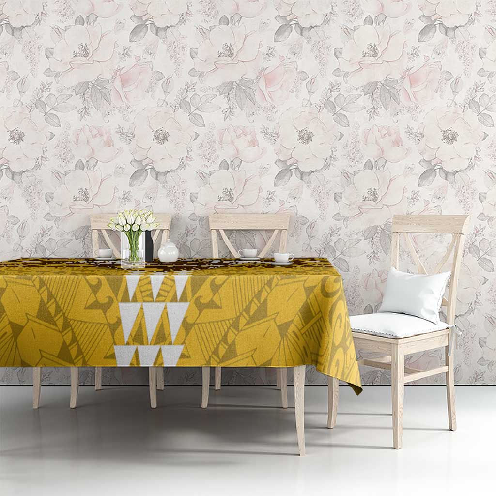 Personalized Hawthorn Hawks Tablecloth Polynesian Tribal Pattern Heritage Football