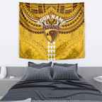 Personalized Hawthorn Hawks Tapestry Polynesian Tribal Pattern Heritage Football