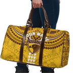 Personalized Hawthorn Hawks Travel Bag Polynesian Tribal Pattern Heritage Football