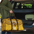 Personalized Hawthorn Hawks Travel Bag Polynesian Tribal Pattern Heritage Football