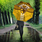 Personalized Hawthorn Hawks Umbrella Polynesian Tribal Pattern Heritage Football