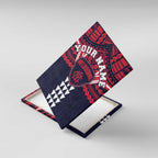 Personalized Melbourne Demons Canvas Wall Art Polynesian Tribal Pattern Heritage Football