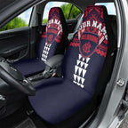 Personalized Melbourne Demons Car Seat Cover Polynesian Tribal Pattern Heritage Football
