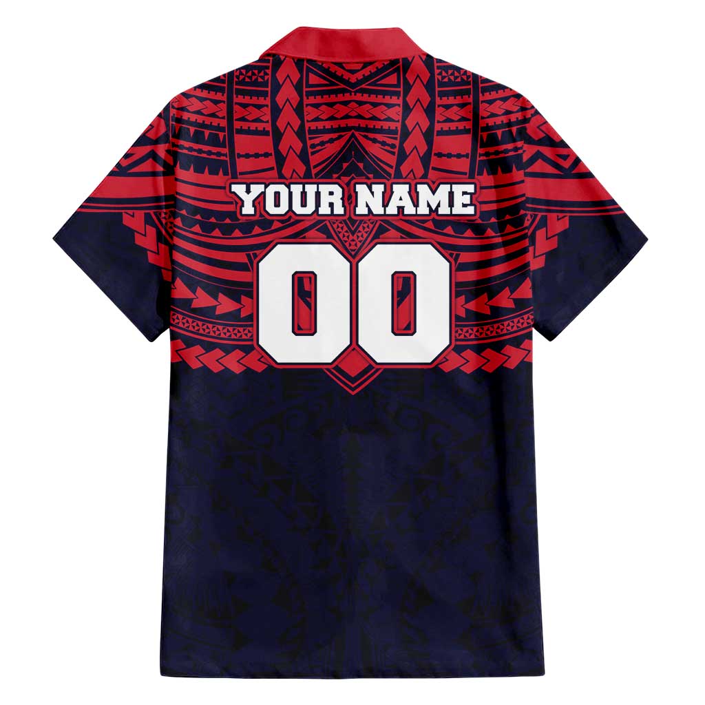 Personalized Melbourne Demons Family Matching Tank Maxi Dress and Hawaiian Shirt Polynesian Tribal Pattern Heritage Football