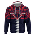 Personalized Melbourne Demons Hoodie Polynesian Tribal Pattern Heritage Football