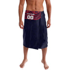 Personalized Melbourne Demons Lavalava Polynesian Tribal Pattern Heritage Football