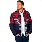 Personalized Melbourne Demons Padded Jacket Polynesian Tribal Pattern Heritage Football