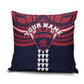Personalized Melbourne Demons Pillow Cover Polynesian Tribal Pattern Heritage Football