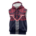 Personalized Melbourne Demons Sleeveless Hoodie Polynesian Tribal Pattern Heritage Football