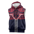 Personalized Melbourne Demons Sleeveless Zip Hoodie Polynesian Tribal Pattern Heritage Football