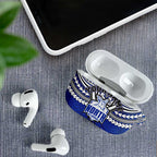 Personalized North Melbourne Kangaroos AirPods Case Polynesian Tribal Pattern Heritage Football