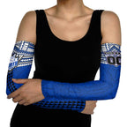 Personalized North Melbourne Kangaroos Arm Sleeves Polynesian Tribal Pattern Heritage Football
